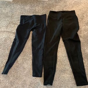 2 x spanx assets leggings both large both nwot